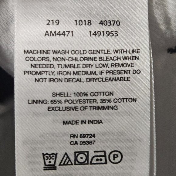 Columbia Womens Size 36W Us 10 Blue Flat Front Chino Shorts Gorpcore Hiking Golf - Picture 4 of 7